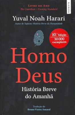 Homo Deus: histria breve do amanh, de Yuval Noah Harari