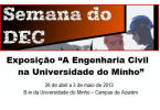 Exposio "A Engenharia Civil na Universidade do Minho"